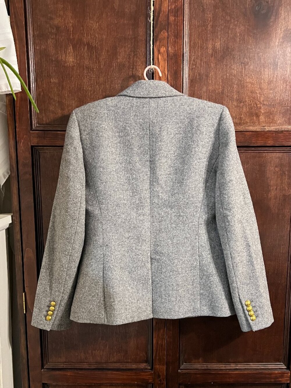 J CREW CAMPBELL BLAZER IN DONEGAL GRAY - Picture 2 of 12